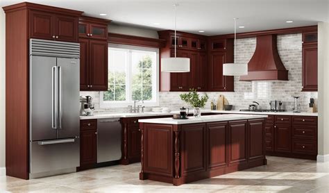 black stainless steel with cherry cabinets|cherry kitchen cabinet color schemes.